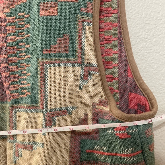 Silverado quilted cotton heritage vest sz small New Mexico brand - Picture 8 of 8